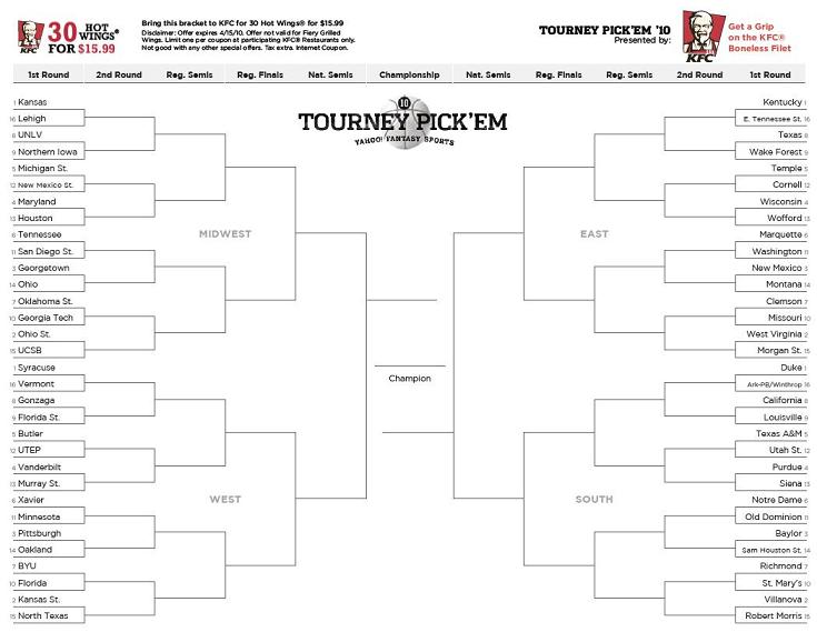 2010 NCAA Tourney Bracket medium.JPG